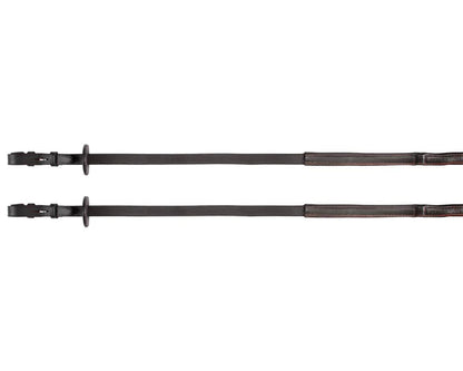 Jeremy &amp; Lord Nappa Covered Leather Reins