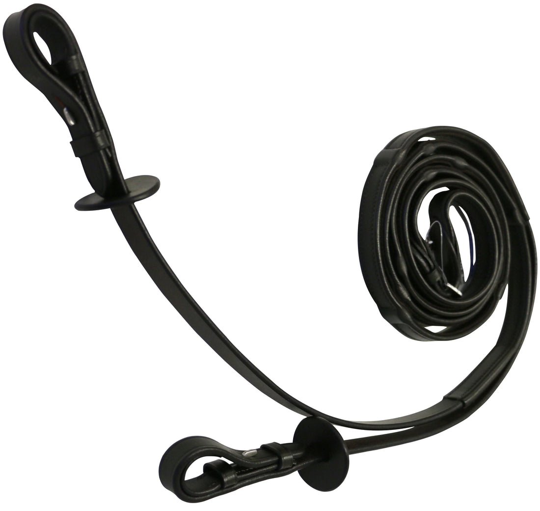 Jeremy &amp; Lord Nappa Covered Leather Reins