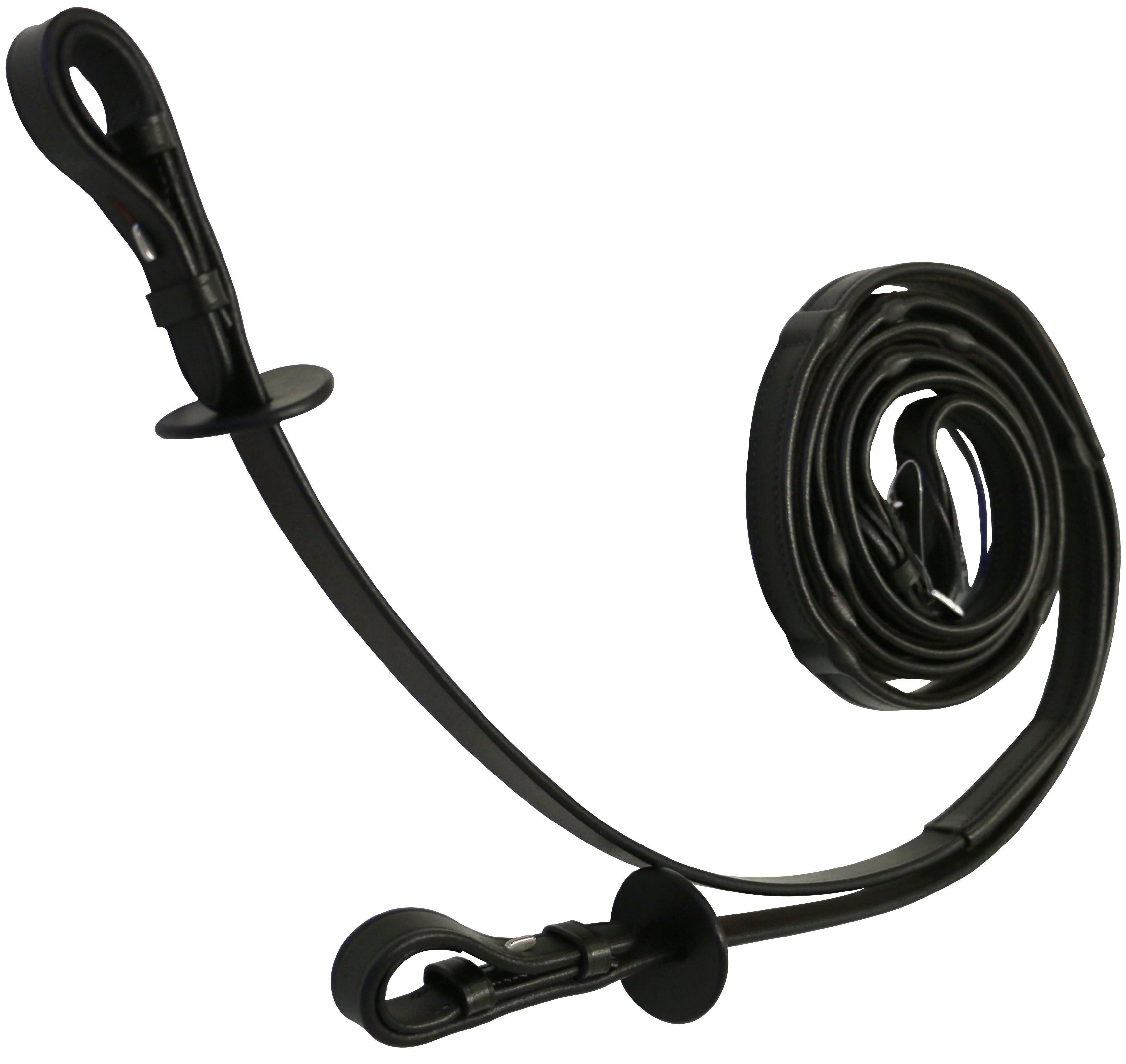 Jeremy &amp; Lord Nappa Covered Leather Reins