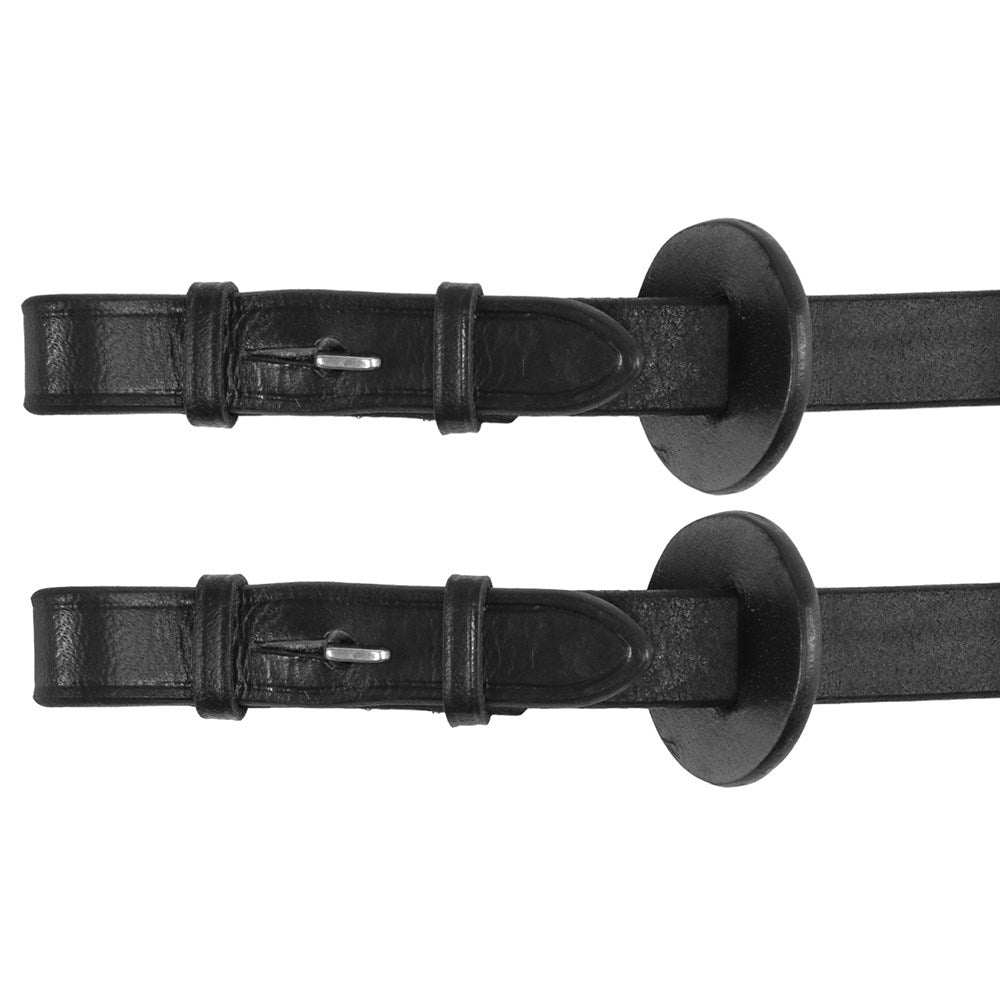 Jeremy & Lord Nappa Grip Reins with Buckle Ends