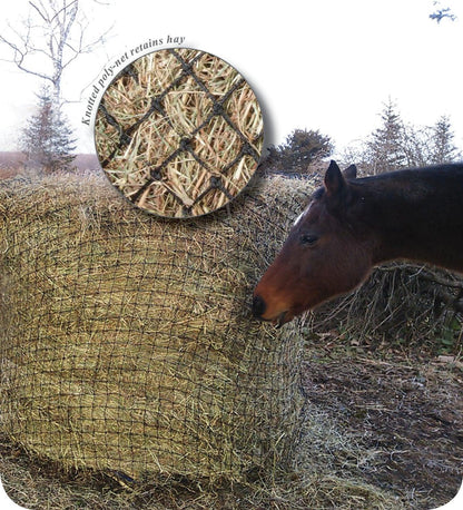 Showmaster Round Bale Slow Feeder Hay Net