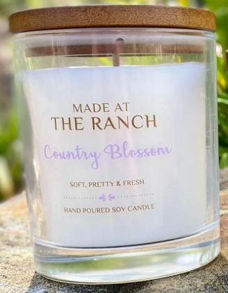 Made at the Ranch Soy Candle - Country Blossom