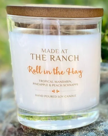 Made at the Ranch Soy Candle - Roll in the Hay