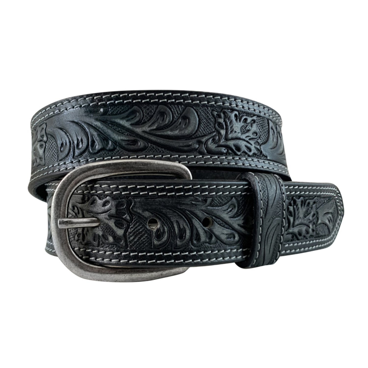 Roper Womens Floral Embossed Belt