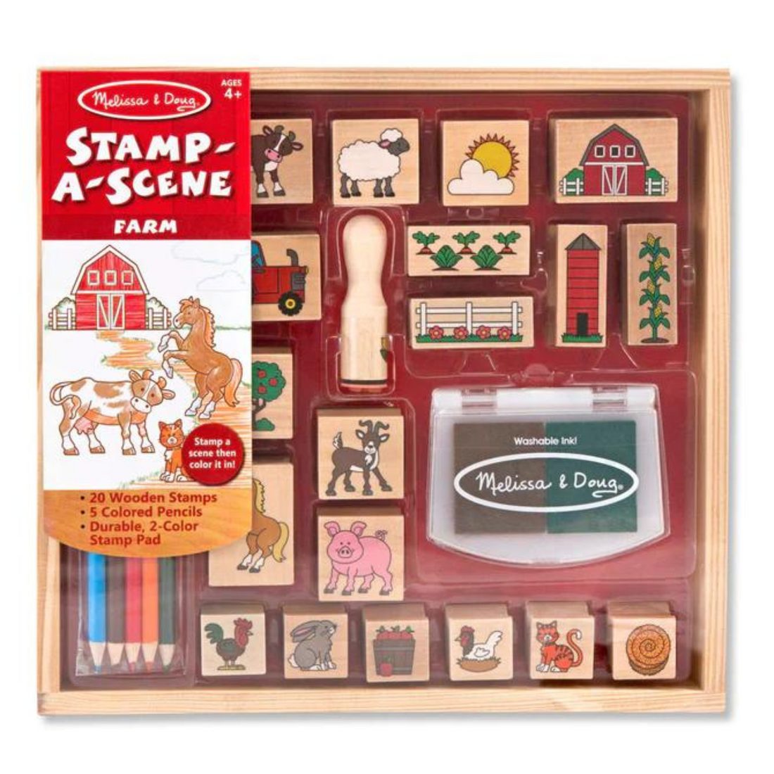 Stamp-a-Scene Farm Set