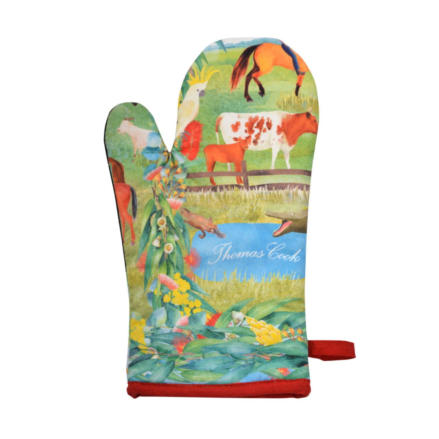 Thomas Cook Oven Mitt and Pot Holder Set