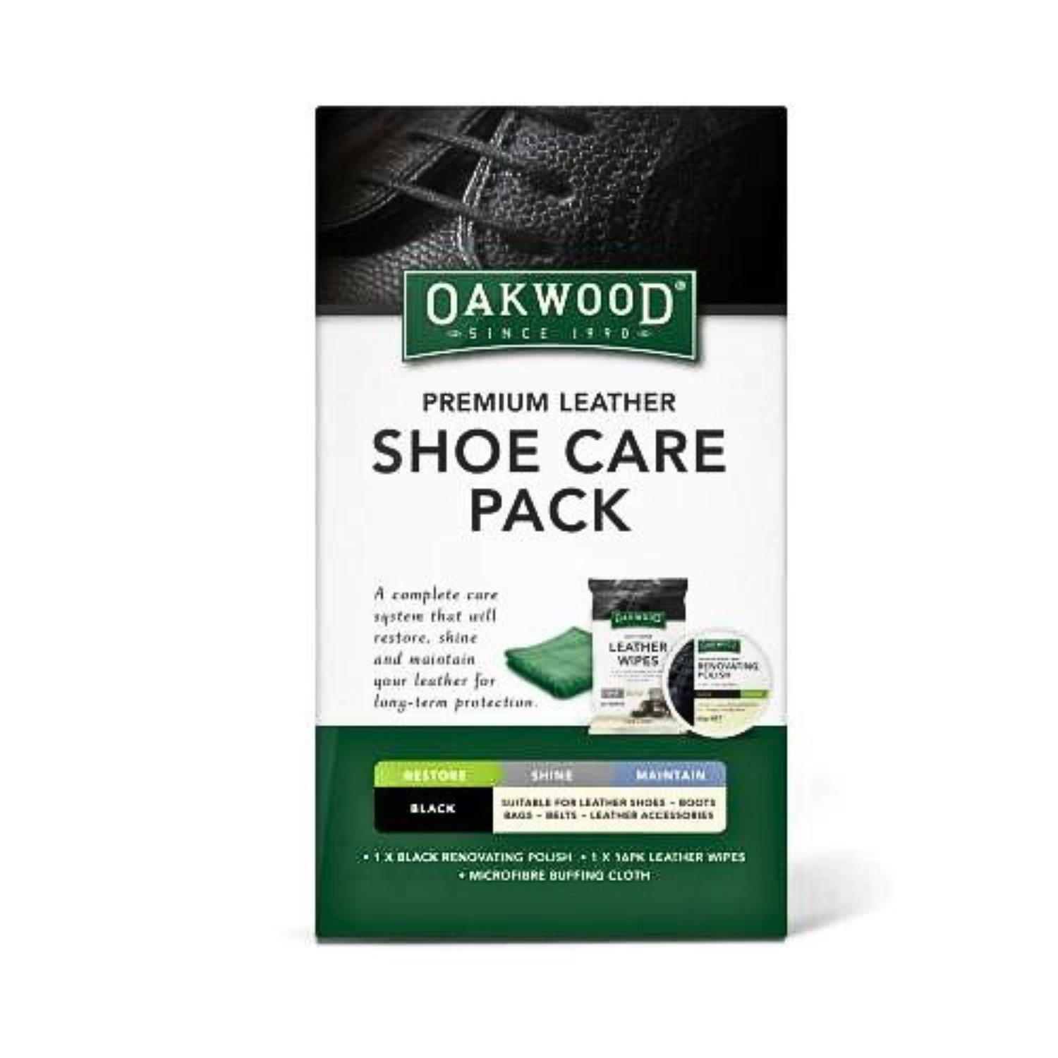 Oakwood Leather Wipes