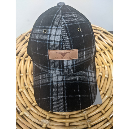 Flinders Wool Blend Check Cap