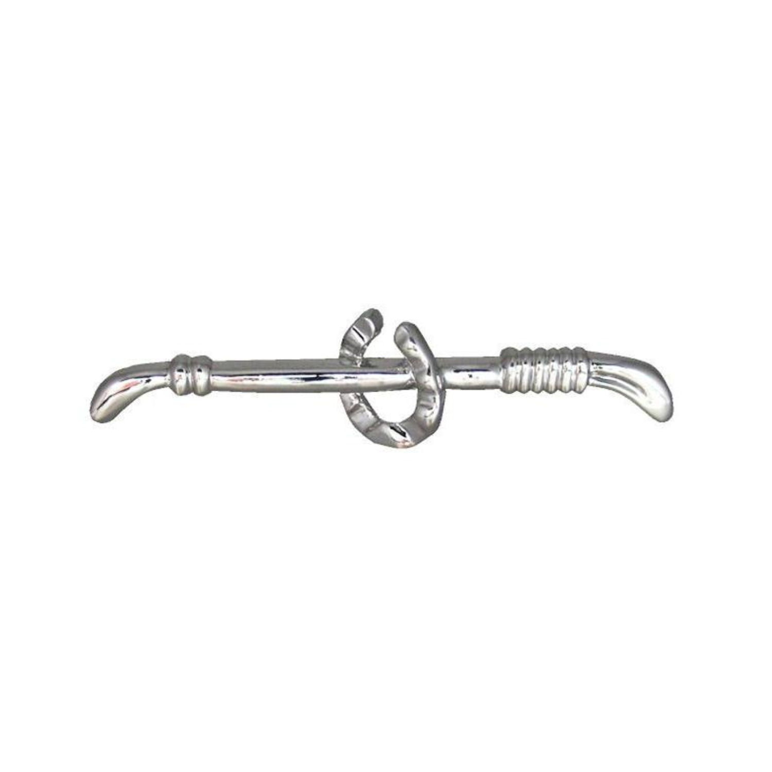 Pretty Stock Tie Pin with Lucky Horse Shoe