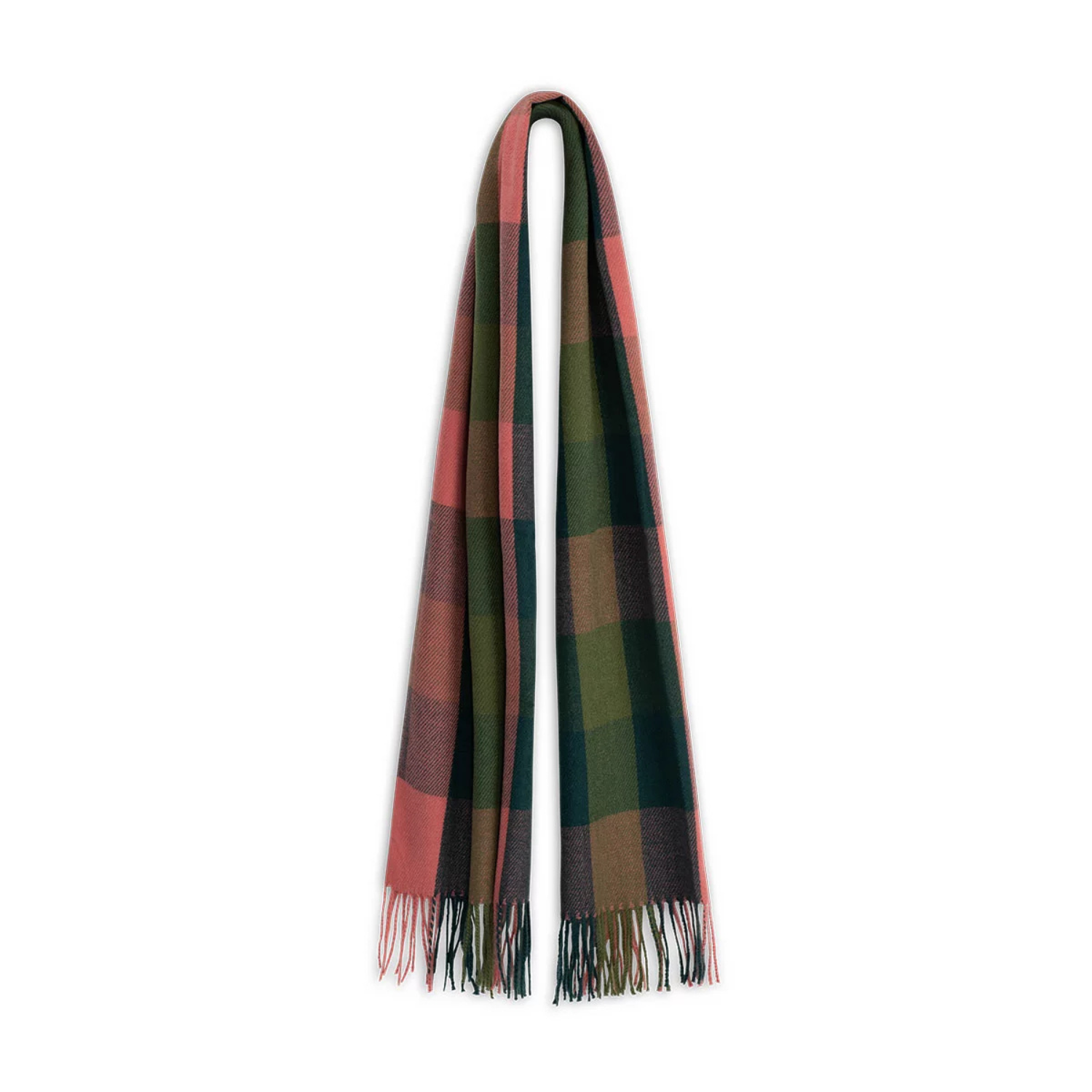 Piper Wide Check Scarf