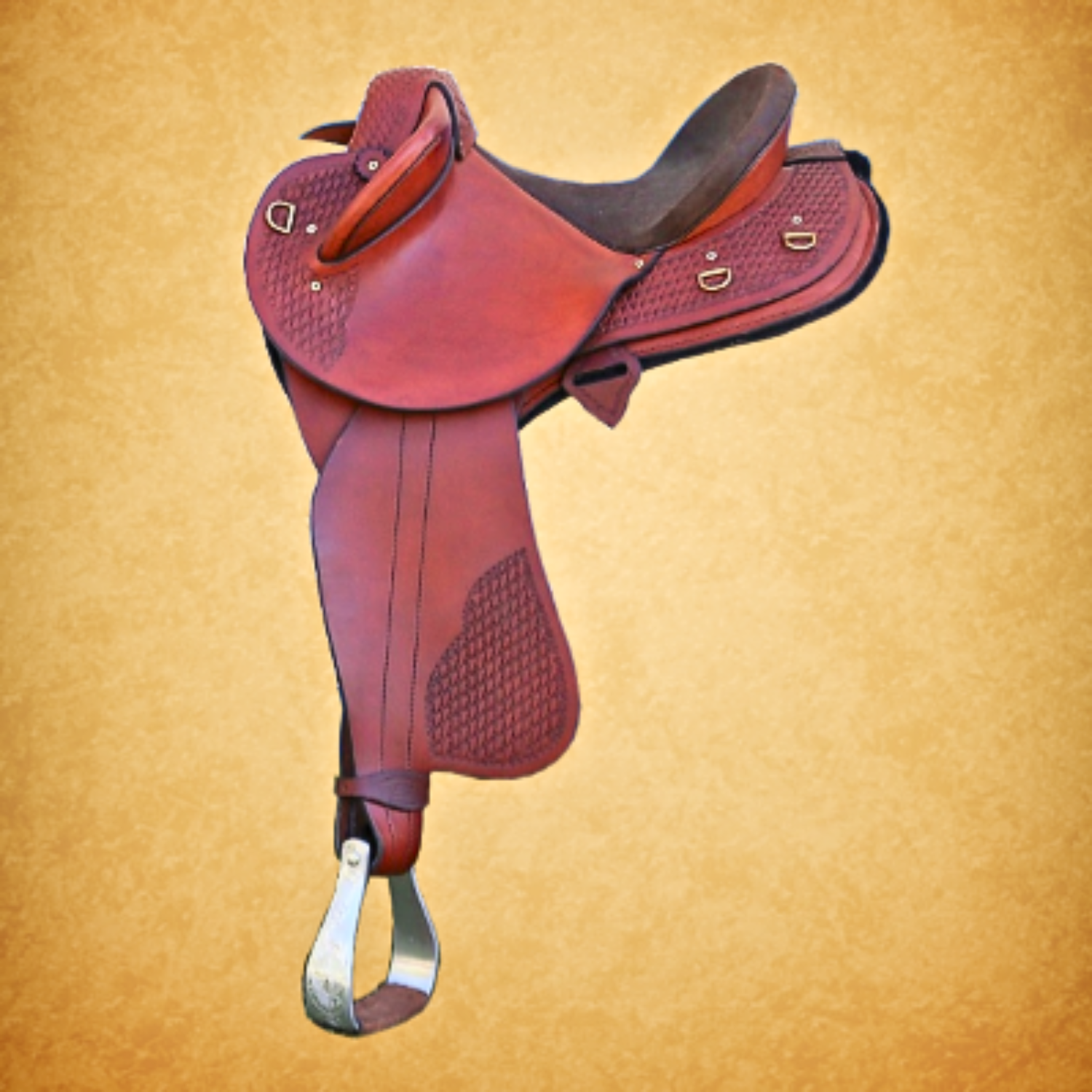 Southern Cross Competition Half Breed Saddle + Basket Weave