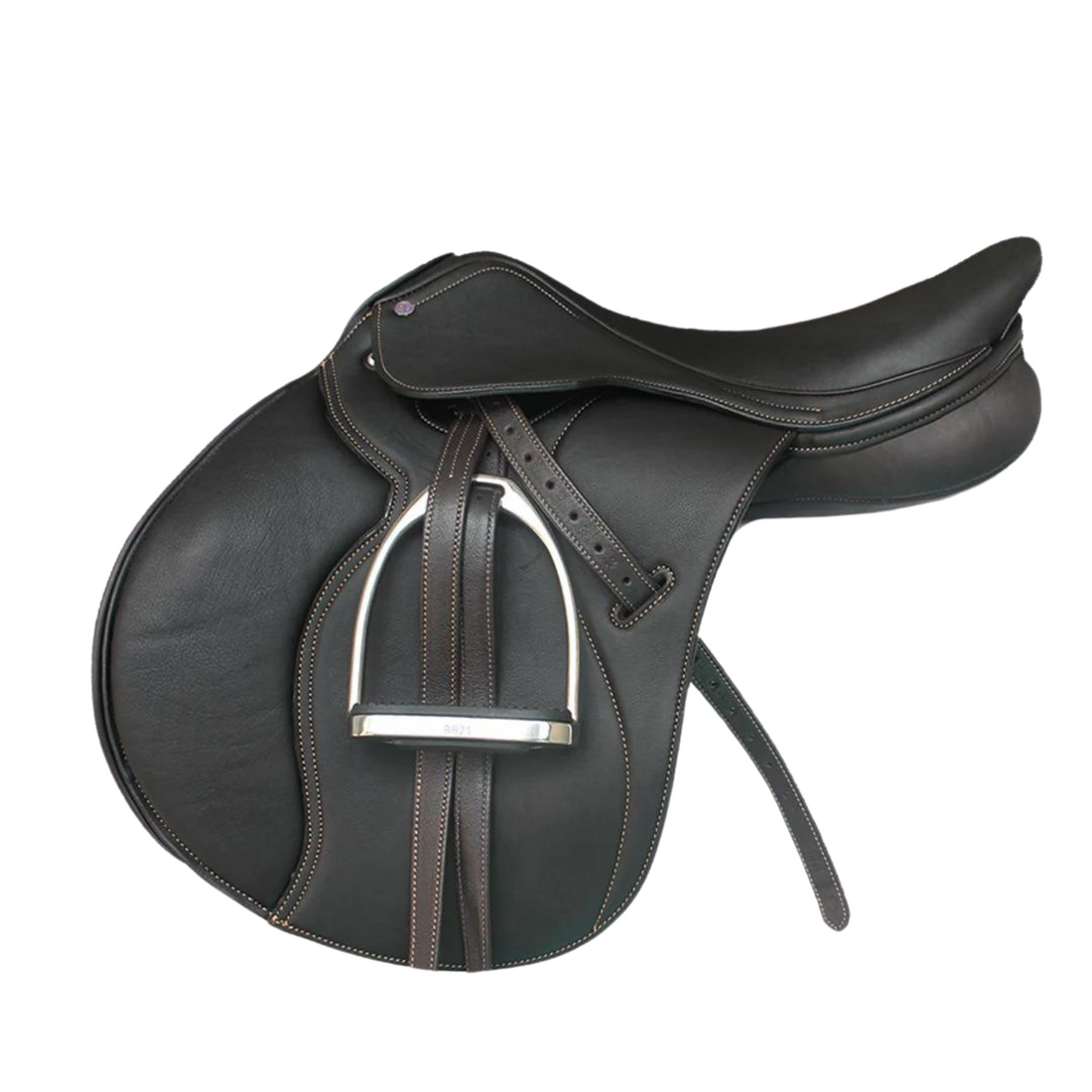 Cavaletti Stirrup Leathers With Cream Stitching