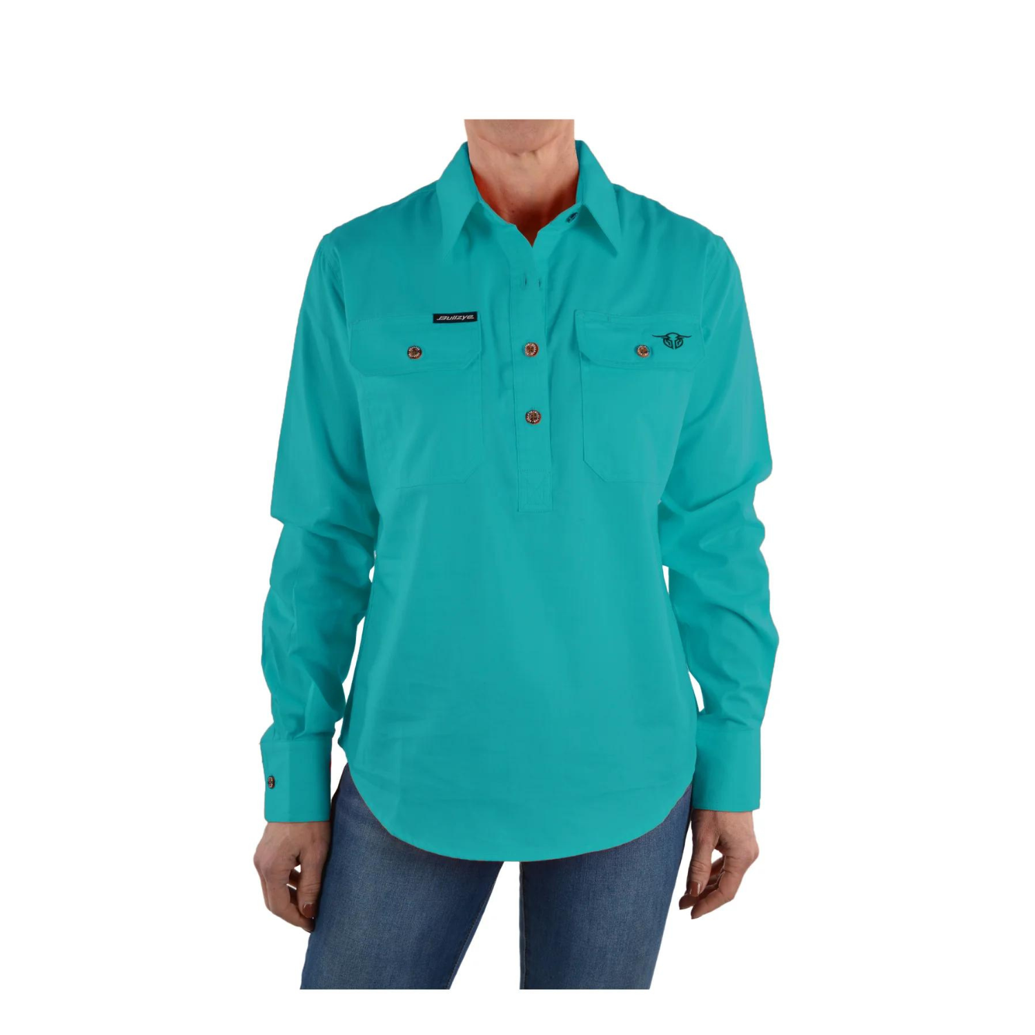 Bullzye Logo Womens Workshirt