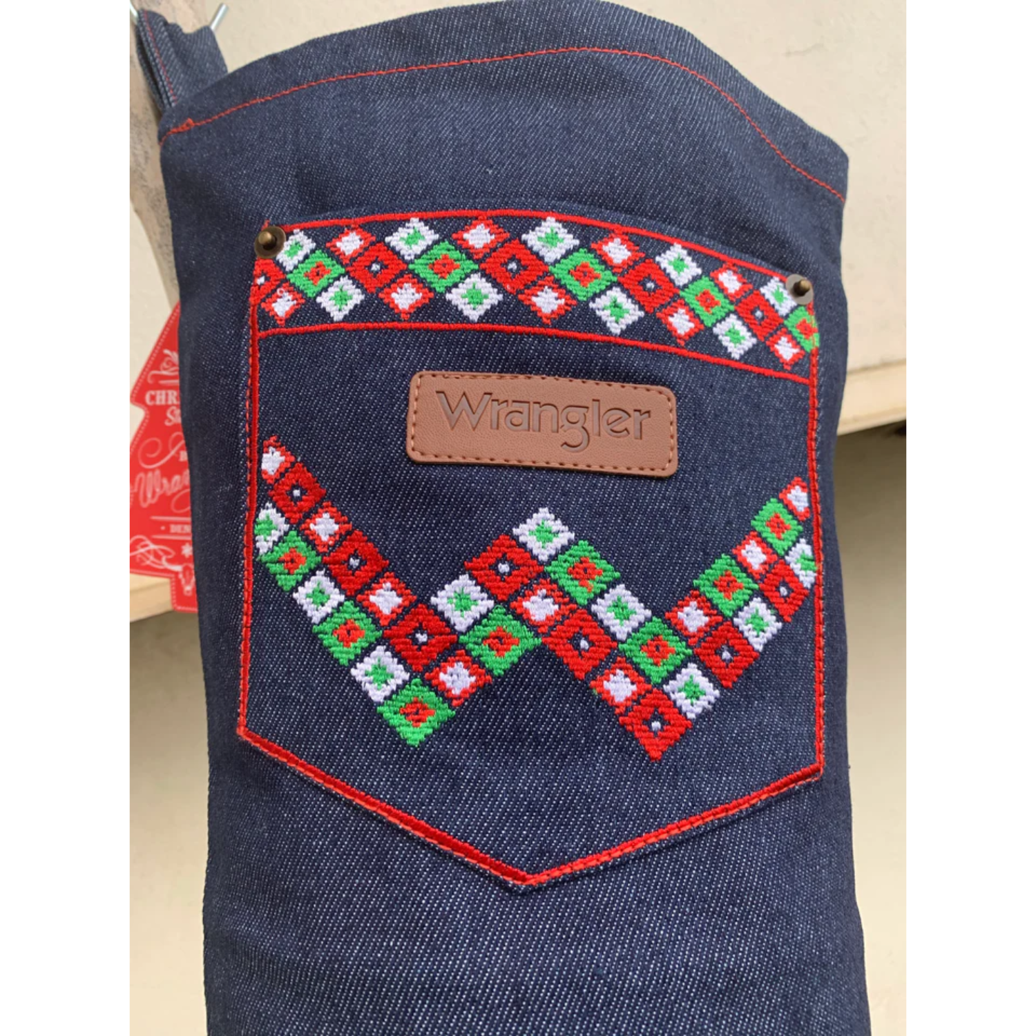 Wrangler Denim Christmas Stocking