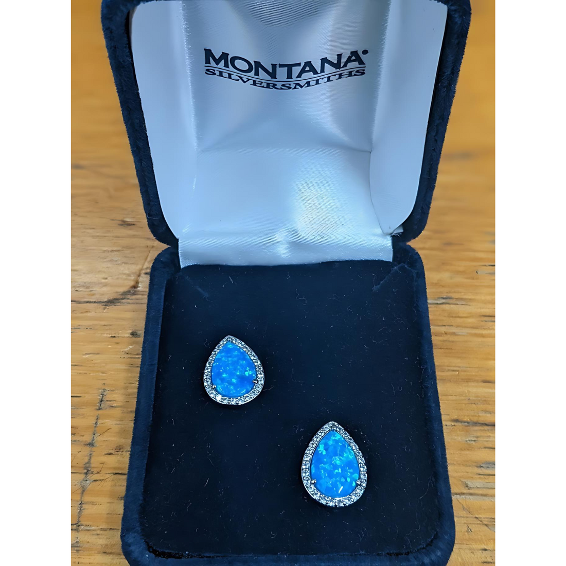 Montana Opal Tear Drop Earrings