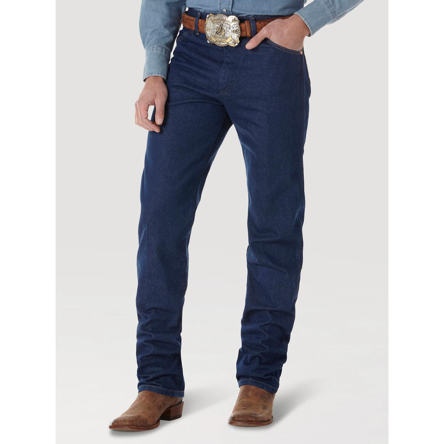 Wrangler Men's Original Cowboy Cut Jeans - 36 Leg Length (13MWZ)