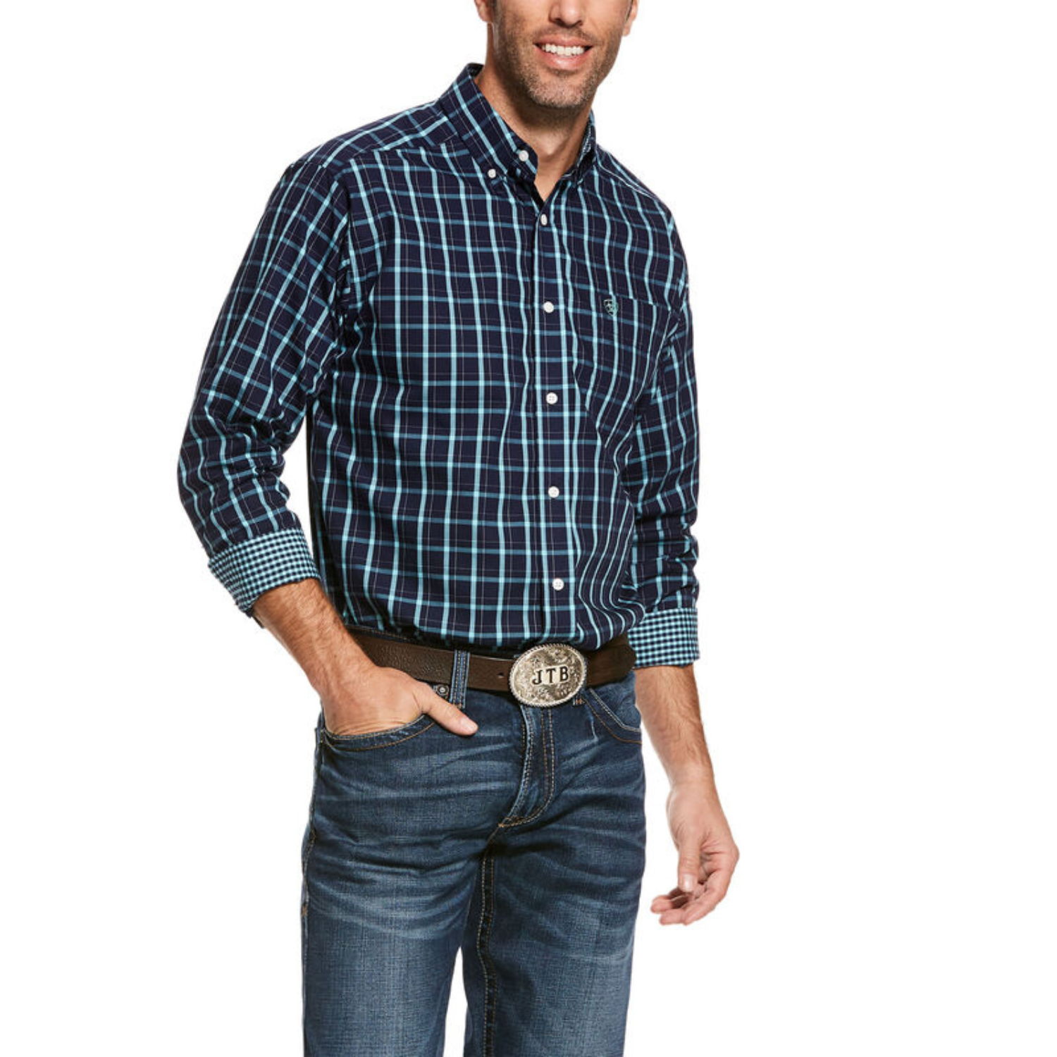 Ariat Mens Wademan Long-Sleeve Shirt