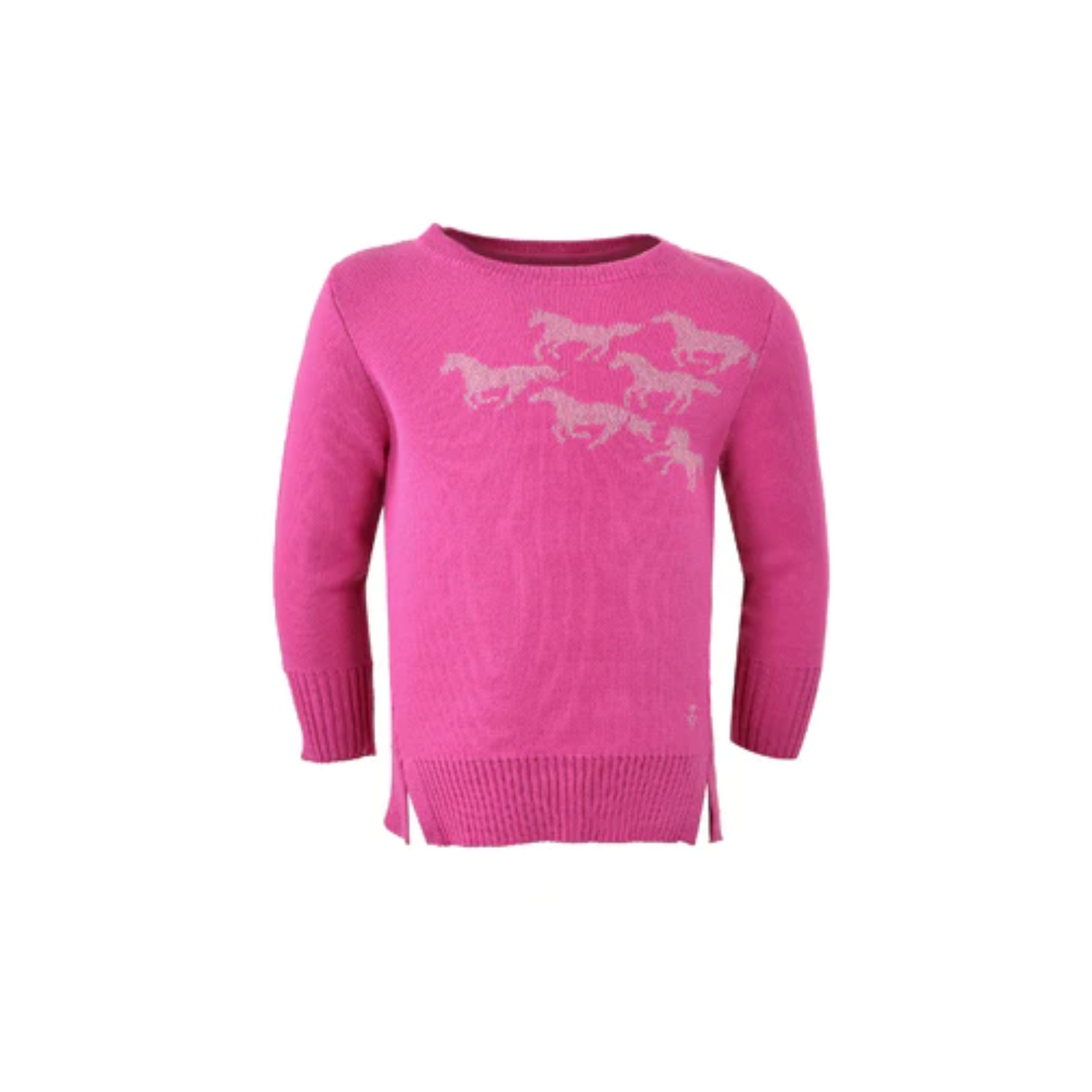 Thomas Cook Girls Running Ponies Knit Jumper