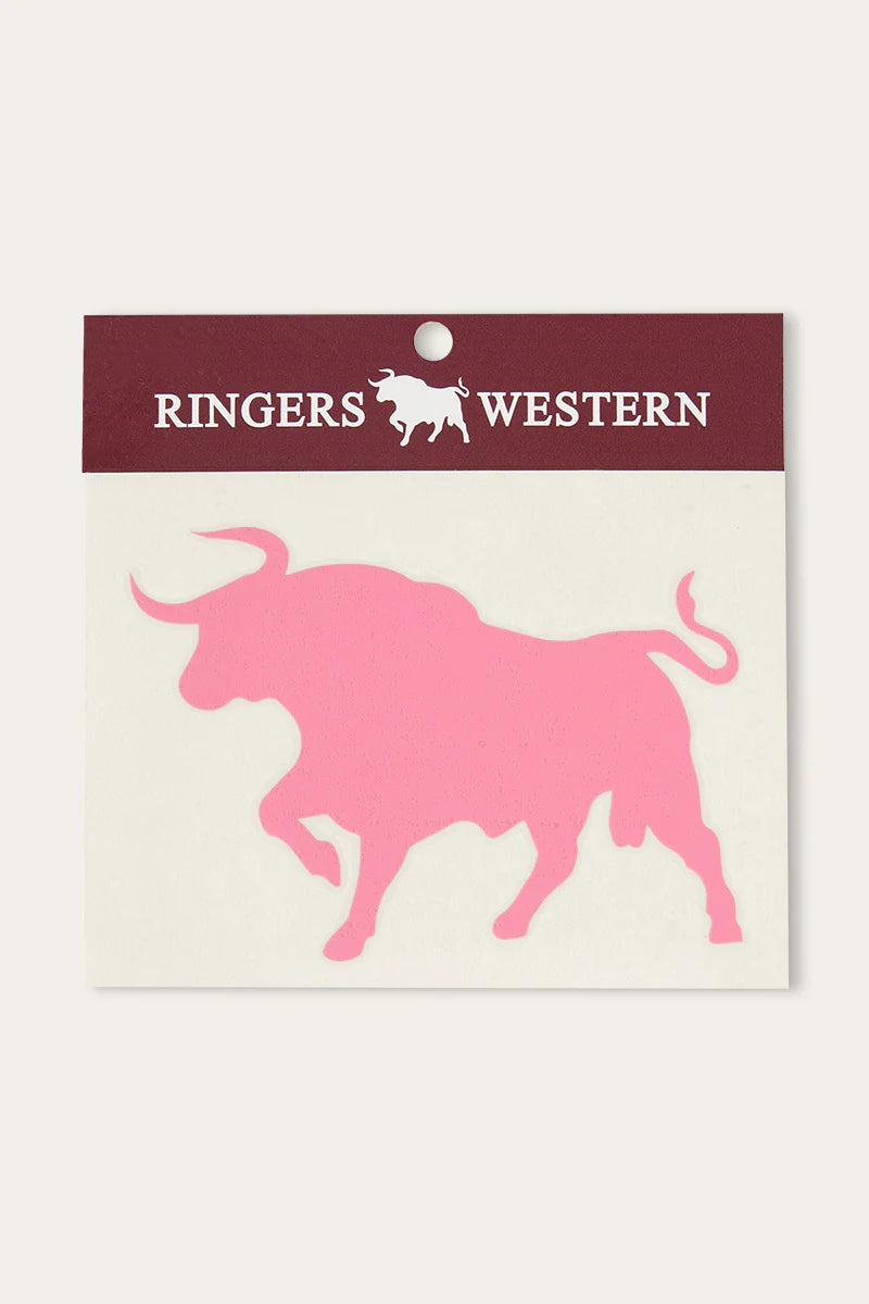 Ringers Western Bull Die Cut Sticker