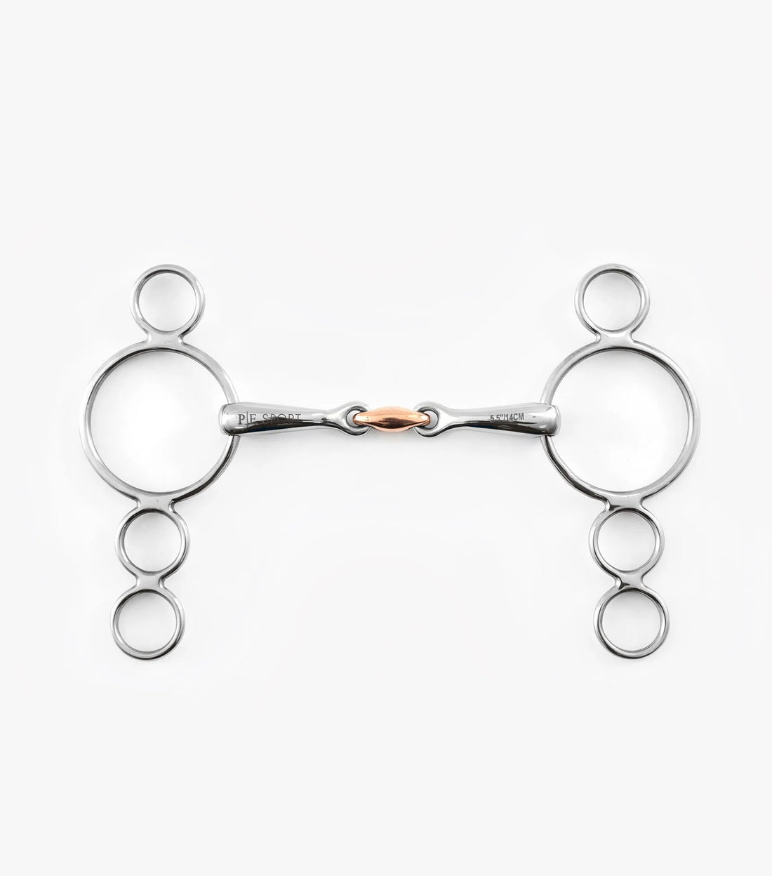 PEI Three Ring Dutch Gag With Copper Lozenge