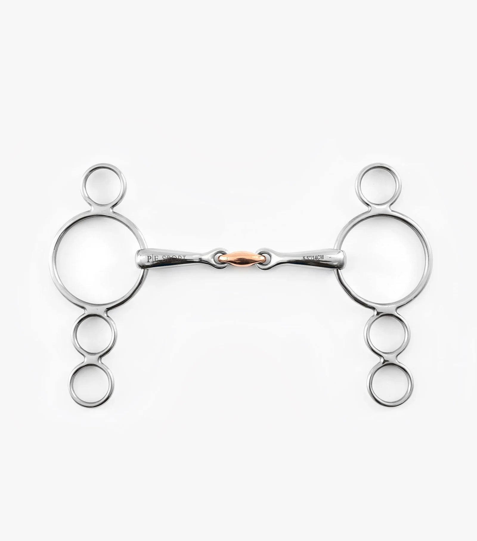 PEI Three Ring Dutch Gag With Copper Lozenge