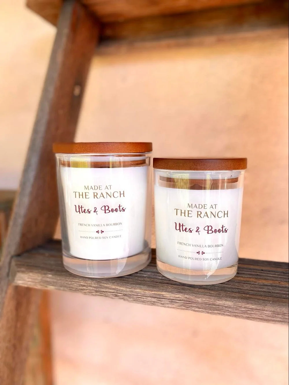 Made at the Ranch Soy Candle - Utes &amp; Boots