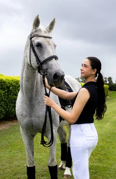 Velaire Secure Seat Breeches - White