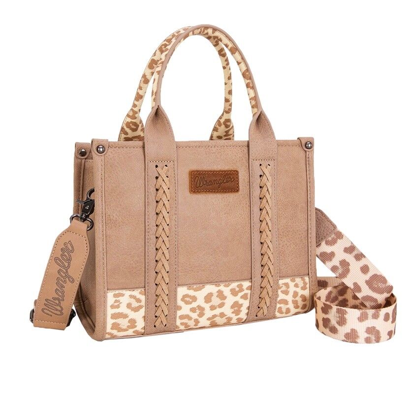 Wrangler Leopard Print Crossbody Bag