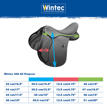 Wintec 500 All-Purpose Saddle HART