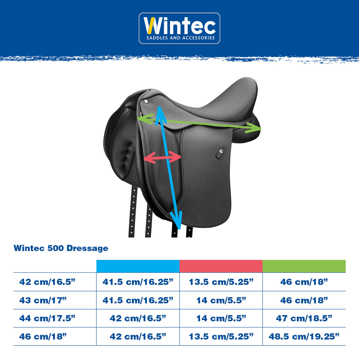 Wintec 500 Dressage Saddle