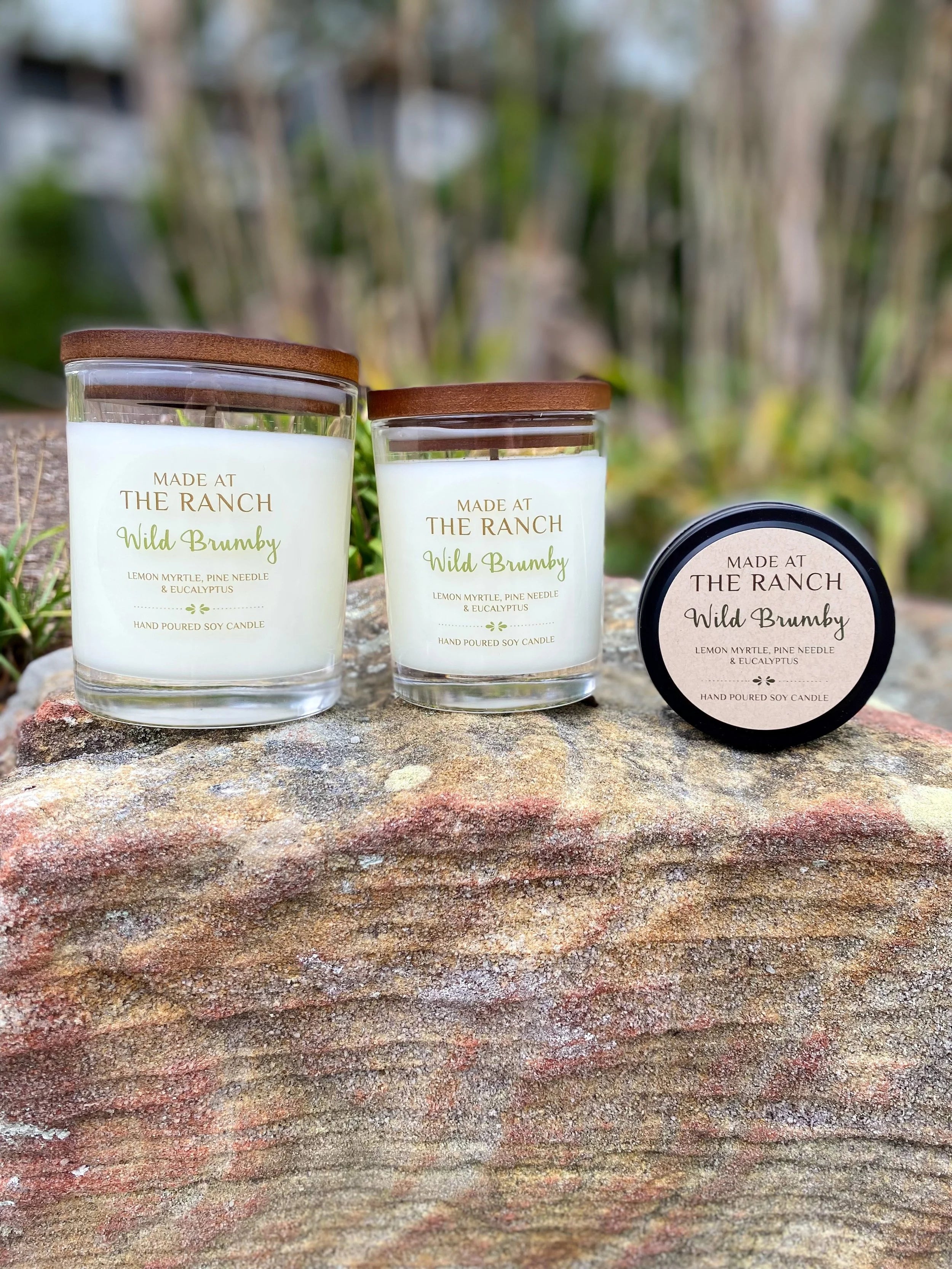 Made at the Ranch Soy Candle - Wild Brumby