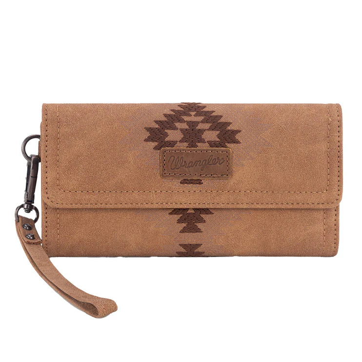 Wrangler Harper Aztec Print Wallet