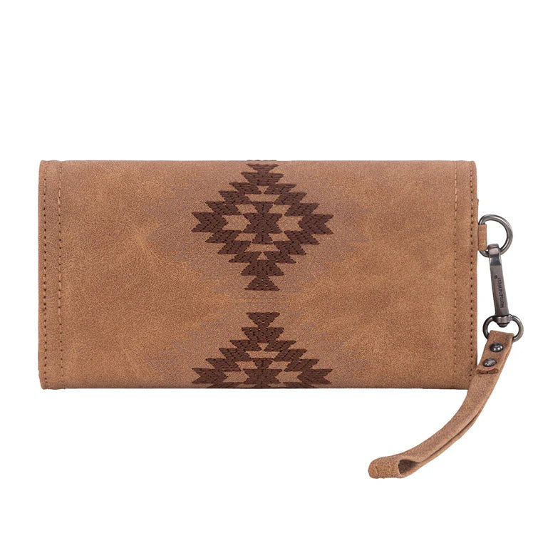 Wrangler Harper Aztec Print Wallet