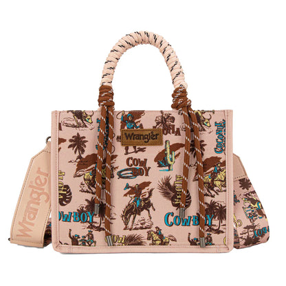 Wrangler Rodeo Print Crossbody Handbag