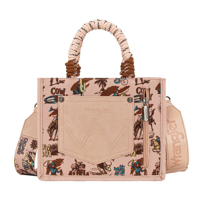Wrangler Rodeo Print Crossbody Handbag