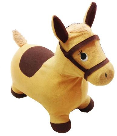 Buckskin Horse Bouncer Toy