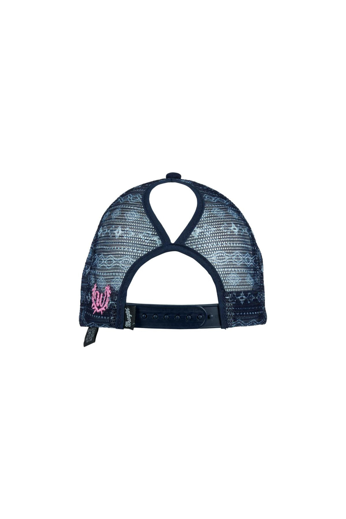 Wrangler Andy High Profile Ponytail Trucker Cap