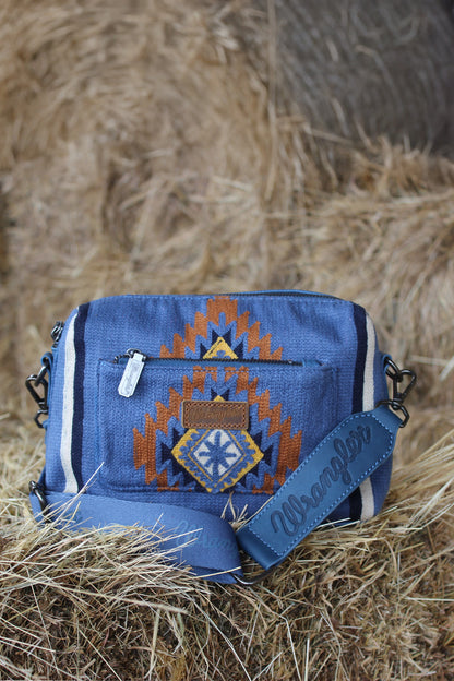 Wrangler Maya Aztec Crossbody Bag