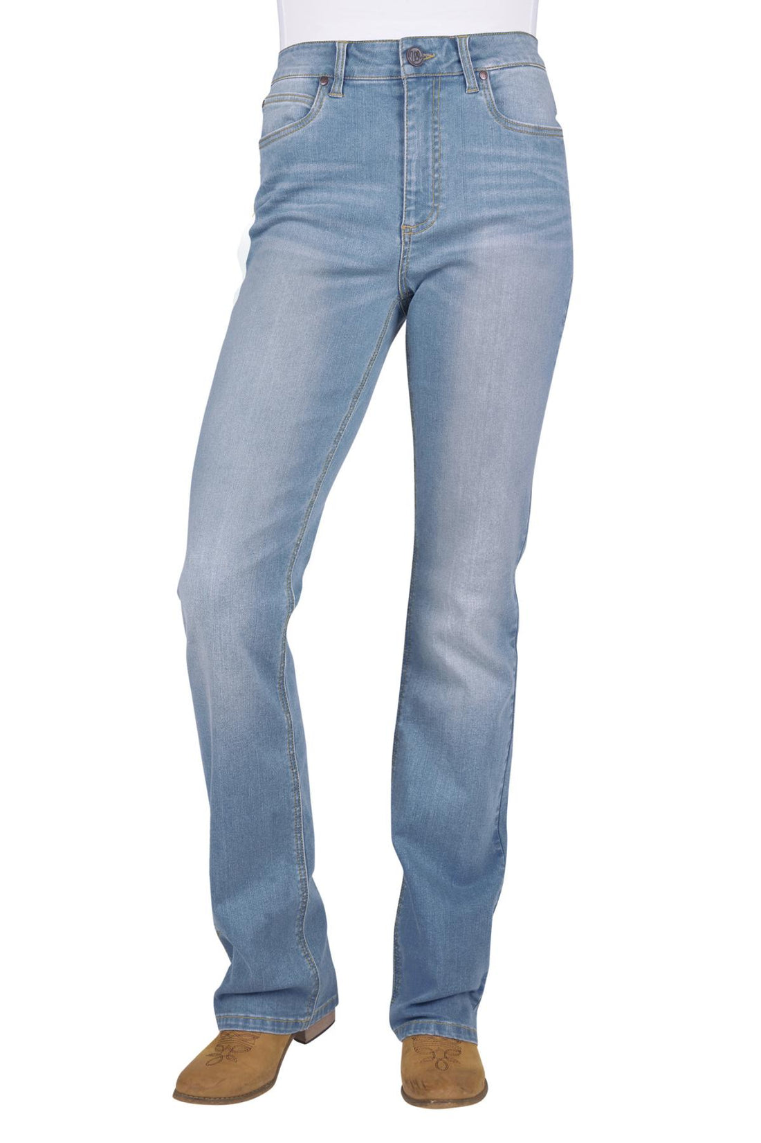 Wrangler Womens Dillen Hi Rise Jeans