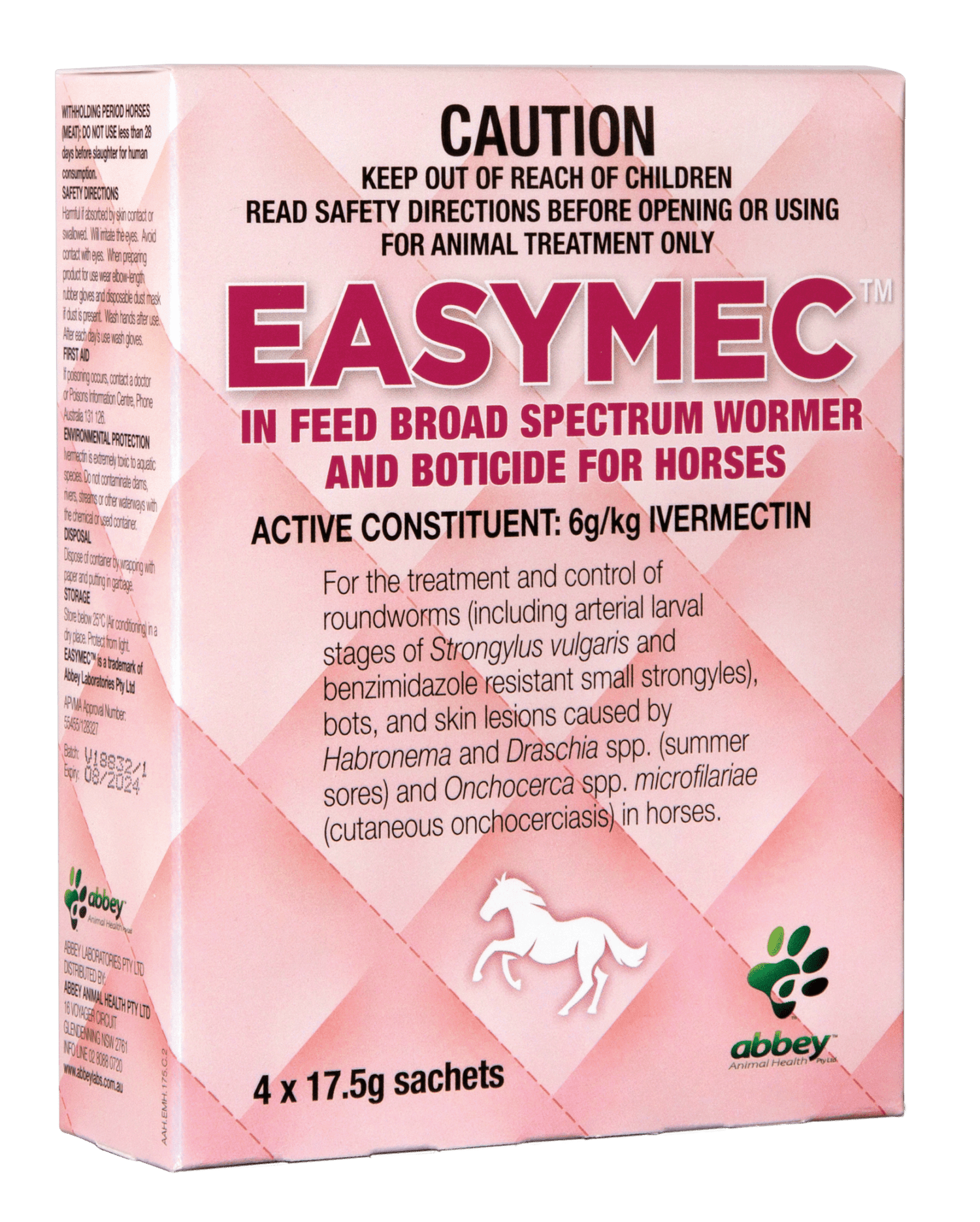 Abbey Easy Mec Wormer - Saddleworld Devonport