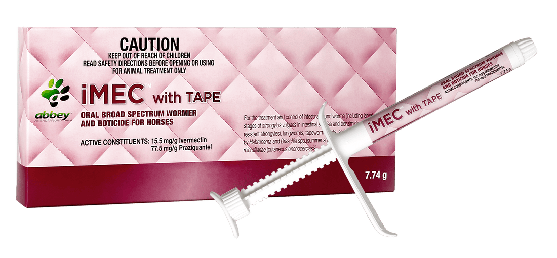 Abbey Labs iMEC™ with TAPE Oral Broad Spectrum Wormer - Saddleworld Devonport