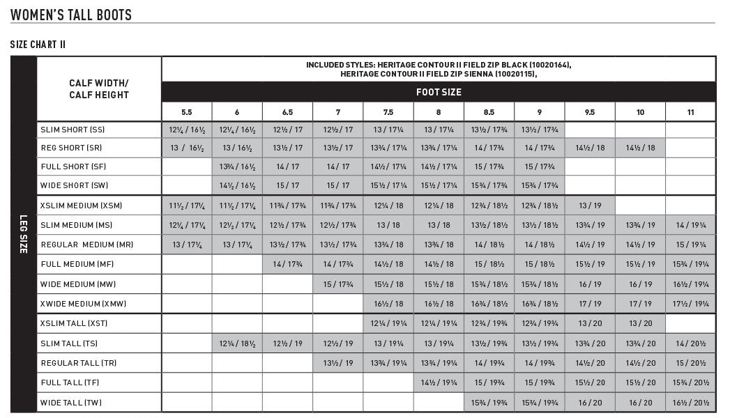 Ariat Womens Contour II Field Boot - Extra Medium Wide
