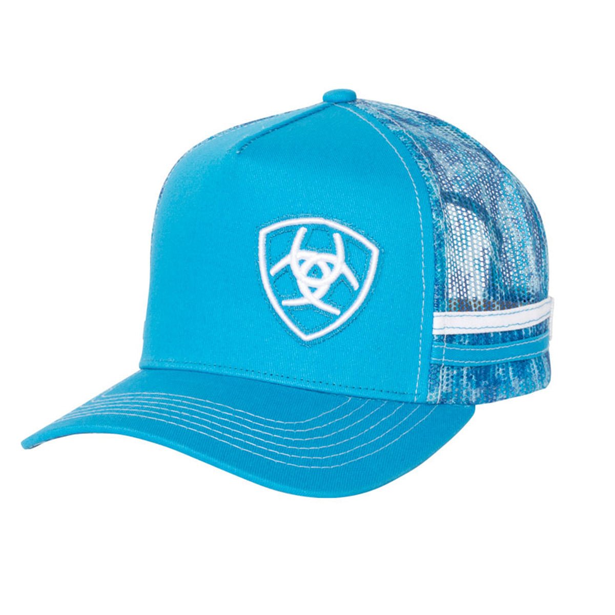Ariat Digi Camo Trucker Cap - Blue Jewel - Saddleworld Devonport