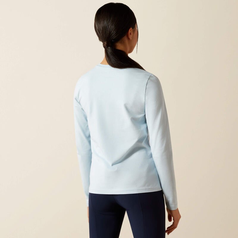 Ariat Girls Happy Longsleeve Tee - Saddleworld Devonport