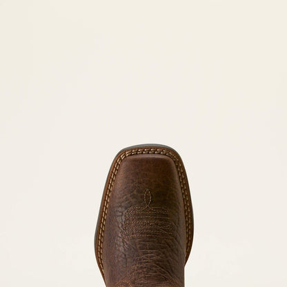 Ariat Kids Driftwood Wide Square Toe Boot - Earth/Royal Chocolate - Saddleworld Devonport