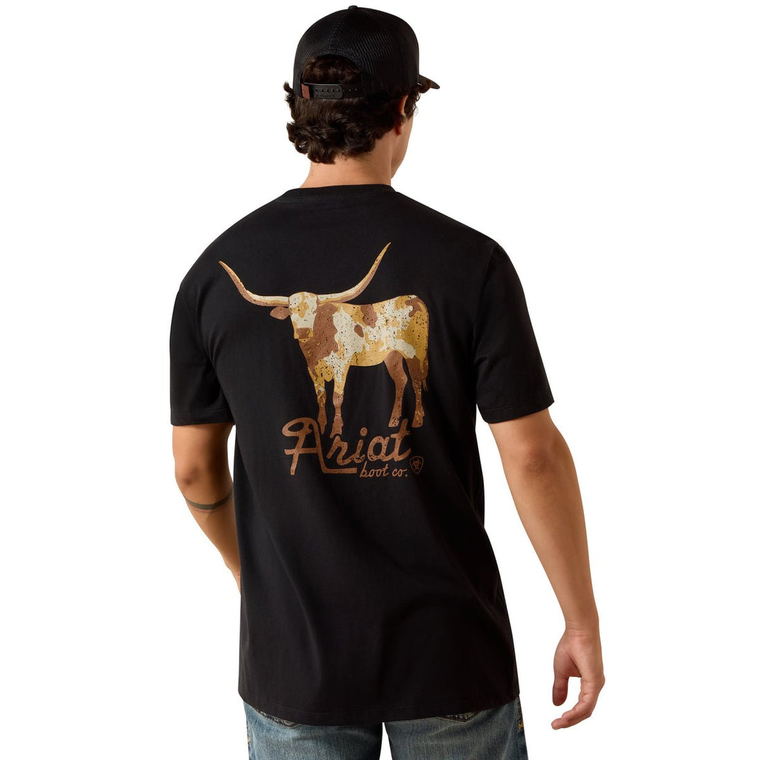 Ariat Mens Cowmooflage Tee - Saddleworld Devonport