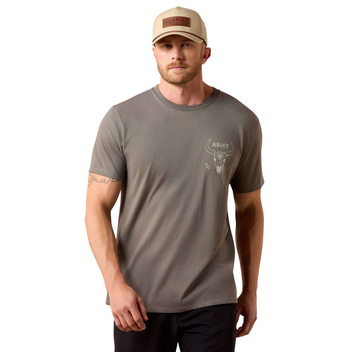 Ariat Mens Desert Badge Tradition Tee - Saddleworld Devonport