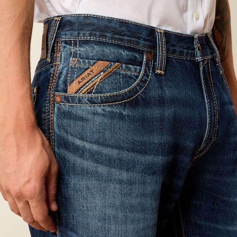Ariat Mens M3 Loose Straight Jeans - Shawn Hayes - Saddleworld Devonport
