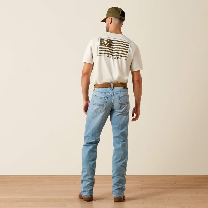 Ariat Mens M5 Straight Jeans - Norman Roy - Saddleworld Devonport
