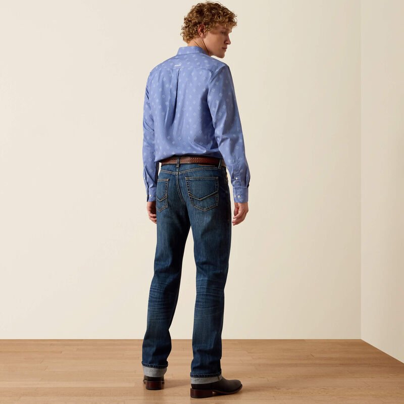 Ariat Mens M7 Classic Rise Slim Straight Jeans - Adam Istanbul - Saddleworld Devonport